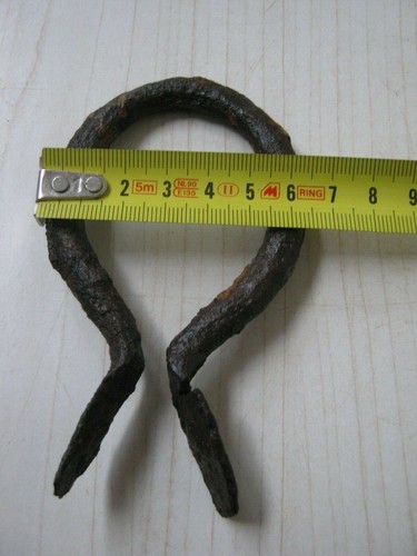 Antico ferro battuto anello - ferro,
