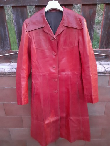 Giacca cappotto pelle da - pelle,