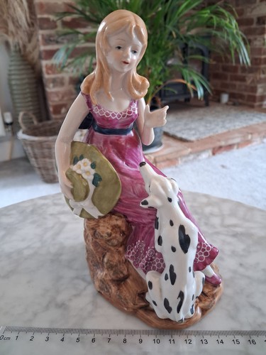 Statuina porcellana vintage