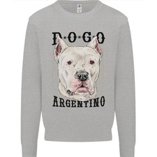 Felpa Da Uomo Dogo Argentino