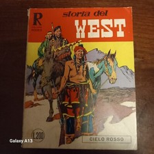 STORIA DEL WEST N° 23/a-BONELLI ARALDO 1968 COLLANA RODEO- L.200 cielo rosso