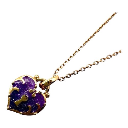 Collana anasui oro - anasui, viola
