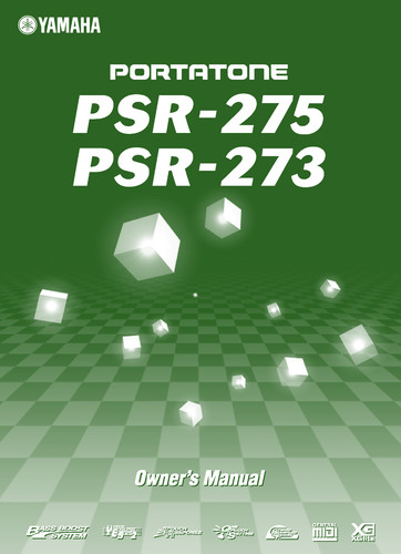 Yamaha psr 273 - yamaha, psr-275