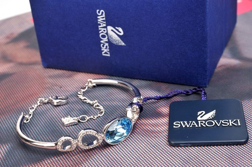 Bracciale cristallo blu - bracciale,