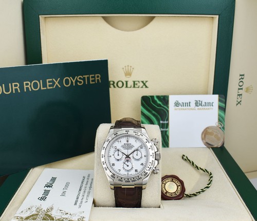 Cinturino rolex oro bianco - bianco, 18