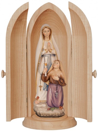 Statua madonna lourdes in - madonna, di