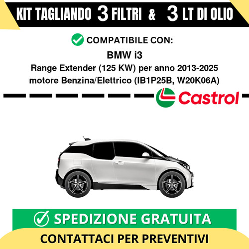 Tagliando per bmw - per, i3