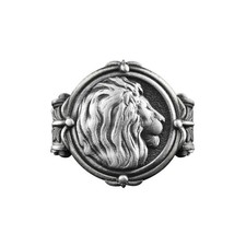 Anello con sigillo da uomo in