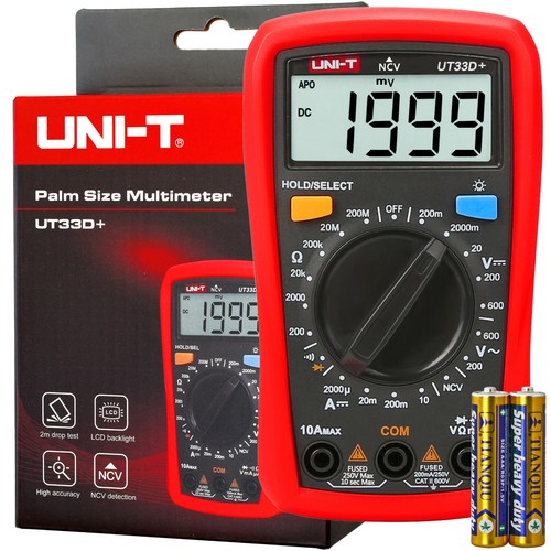 Unit ut33d multimetro - unit,