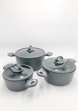Set 6 Pezzi Casseruole Pietra