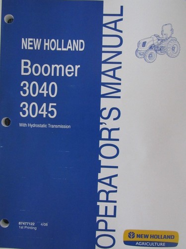 New holland boomer - new,