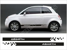 Fiat 500 Stripes Abarth Racing