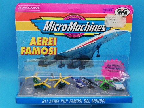 Micro machines aerei famosi - machines,