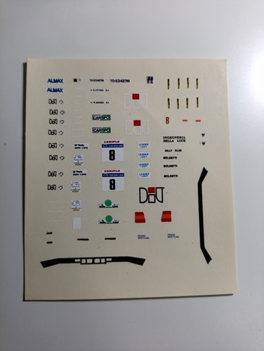 Decals lancia delta rally - 1/43,