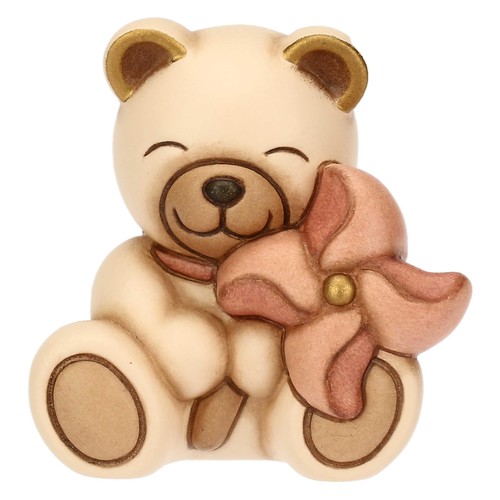 Thun teddy con girandola rosa - teddy,