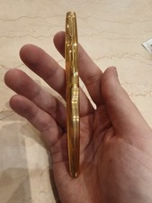 Penna stilografica Parker 75 placcata oro vintage