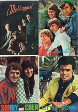 4 CARTOLINE CANTANTI