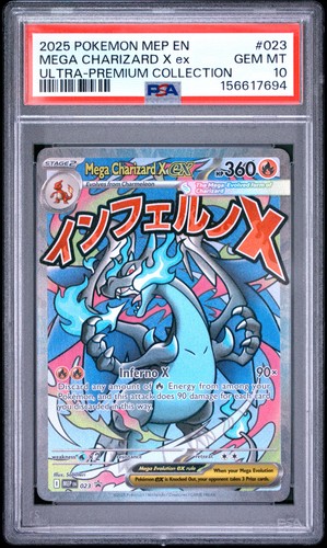 Psa mega charizard - x, ex