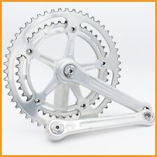 CAMPAGNOLO NUOVO SUPER RECORD CRANKSET VINTAGE ROAD BIKE SQUARE TAPER OLD CRANK