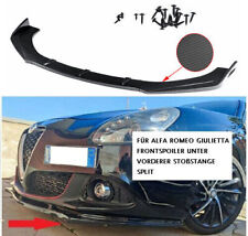 LAMA SPOILER SOTTO PARAURTI ANTERIORE SPLITTER PER ALFA ROMEO GIULIETTA ABS