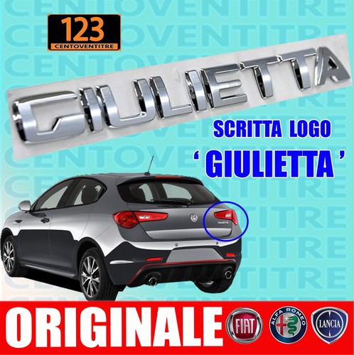 Scritta alfa romeo giulietta - scritta,