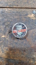 FREGIO MARCHIO MANUBRIO ROTONDO ORIGINALE TOURING MILANO VINTAGE