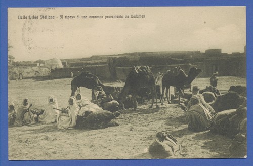 Postal history libya - postal,
