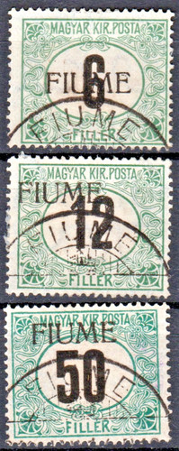 Fiume 1918 50f - ✔️,