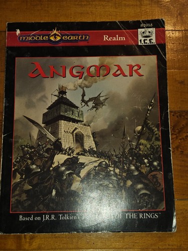 Angmar merp rpg libro - merp,