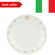 Set 2 piatti piani in porcellana, diametro 27 cm, collezione Happy Elegance