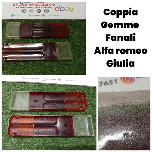 Coppia gemme fanali posteriori - coppia,