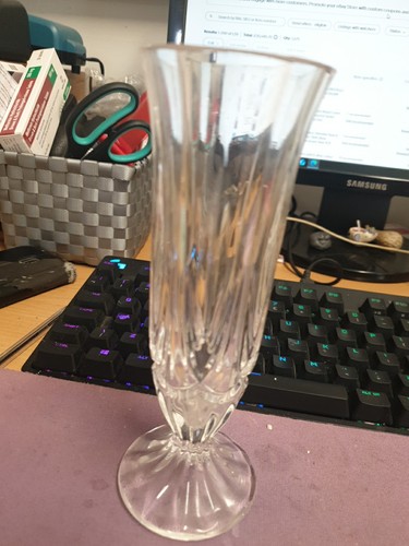 Vaso singolo cristallo - in, di