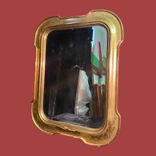 Specchio con cornice in oro zecchino 23K