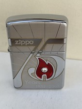 Zippo lighter 75th anniversary - zippo,