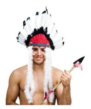 Copricapo Indiano con Piume