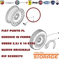FIAT PUNTO FL CERCHIO IN FERRO