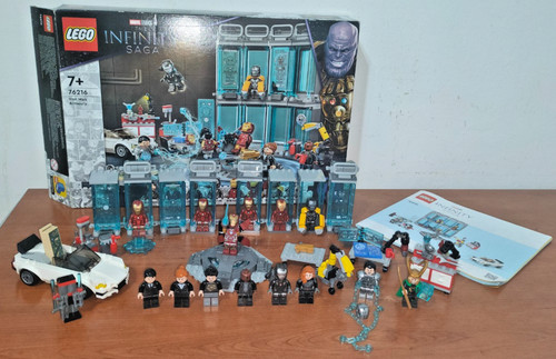 Lego iron man armory - lego,