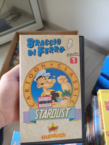 Vhs braccio ferro - braccio, di