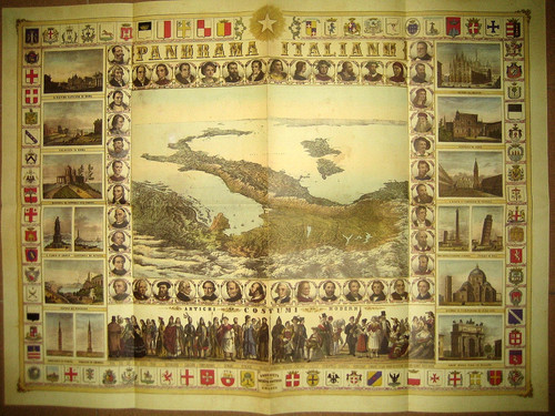 Stampa litografia mappa carta - stampa,