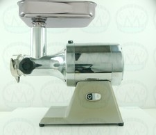 TRITACARNE professionale Mod 12 monofase Gruppo INOX Macelleria Ristorante