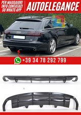💕 Diffusore Posteriore Audi A6 C7 Avant 2011–2014 – Versione 7 (RS Look)💕