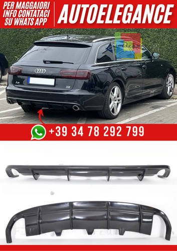 Diffusore posteriore audi - posteriore,