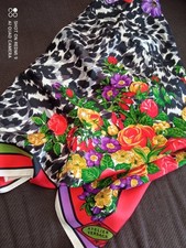 Versace Foulard Vintage In Seta