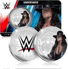 IMPACTO COLLECCIONABLES | The Undertaker WWE 32mm Moneta Ufficiale da Collezione