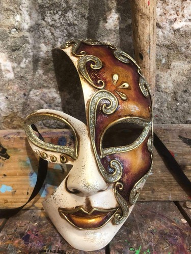 Maschera volto per feste - , di