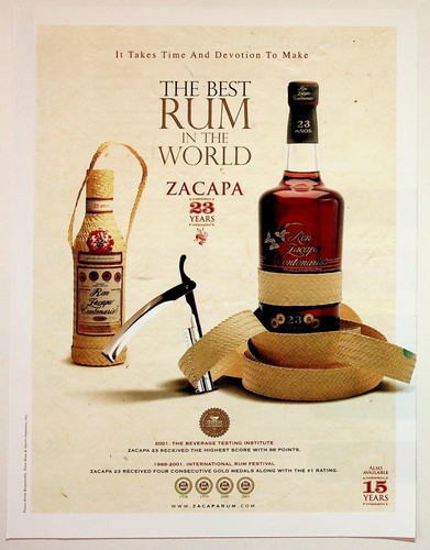 Zacapa ron centenario rum - ron, 23
