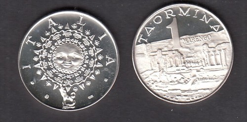 Medaglia marengo sole argento - medaglia,