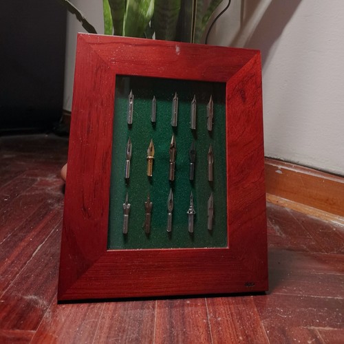 Quadro antico con pennini - quadro,