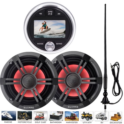 Sistema stereo marino stile
