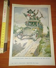 Stampa La 1a Divisione d'assalto Fiamme Nere verso il Piave, 1940